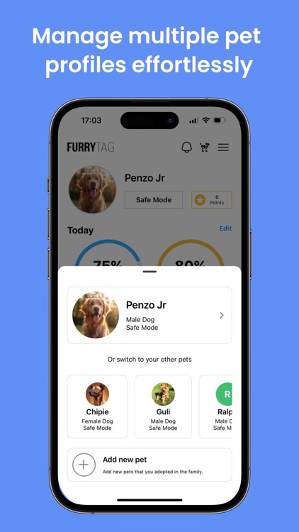 Furry Tag - Dog Whistle & Logs