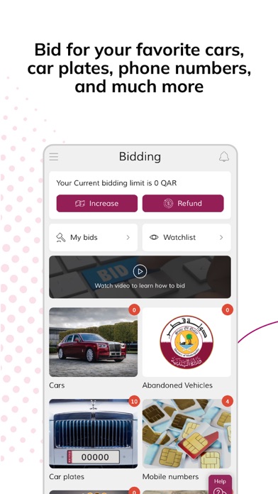 Mzad Qatar مزاد قطر Screenshot