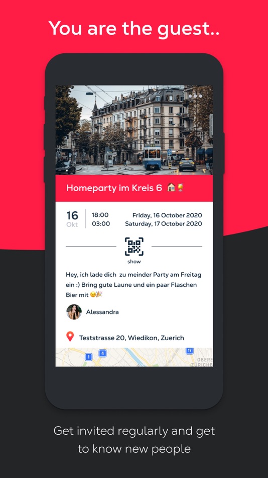 #2. Invite - Party Around You (iOS) 由: Invite app