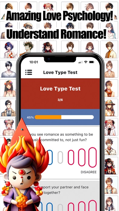 Love Type Test - AI Counseling Screenshot