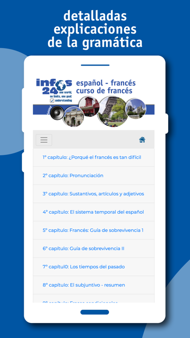 curso de francés Screenshot
