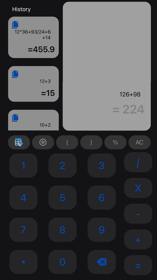 Calculator Pluss (iOS) 由: Rajendran K A Calculator Pluss (iOS) 由: Rajendran K A