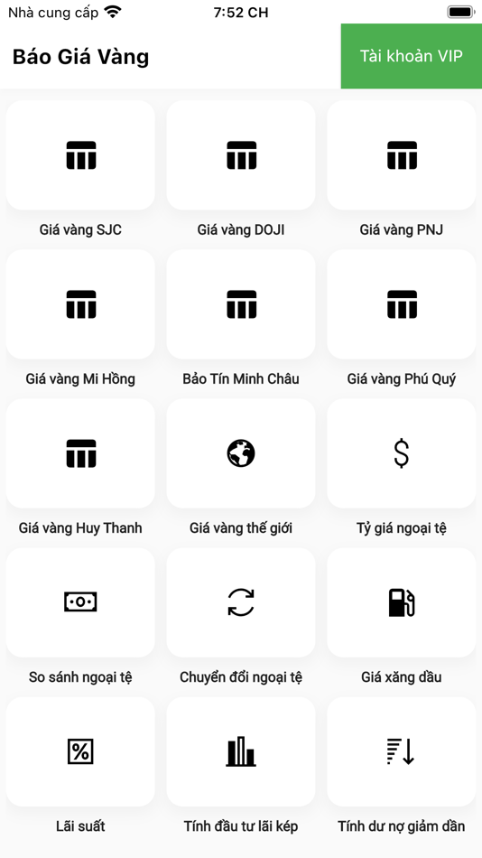 Báo Giá Vàng - Tỷ Giá Ngoại Tệ - 6.5.1 - (iOS)