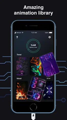 Game screenshot Charging Animation: Wallpapers apk