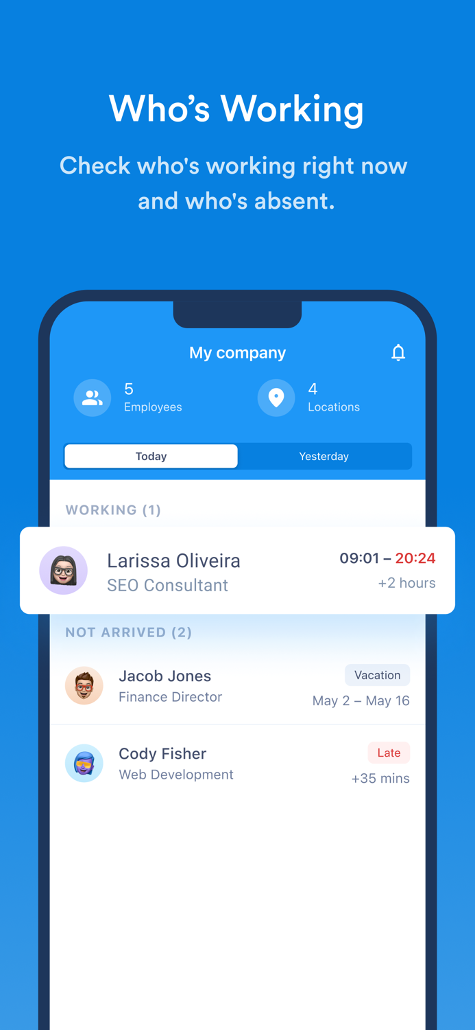 Day - Time Tracker and Timesheet