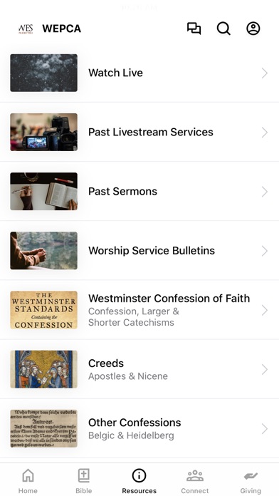 West Erie Presbyterian Church Screenshot
