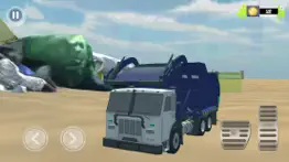 garbage truck 3d simulation iphone screenshot 2