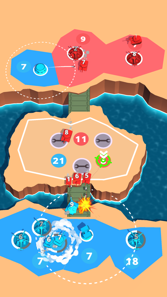 #5. Mini Wars 3D (iOS) 由: Volodymyr Delinskyi