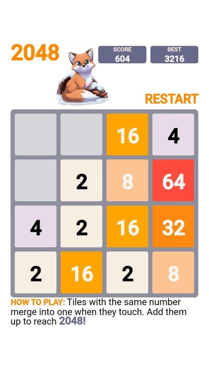 2048 Fox screenshot-6