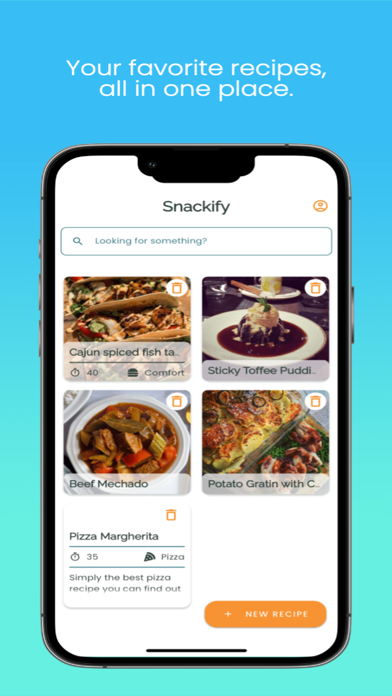 Snackify - Food & Nutrition Screenshot