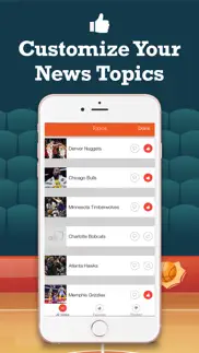 basketball news & scores iphone screenshot 4