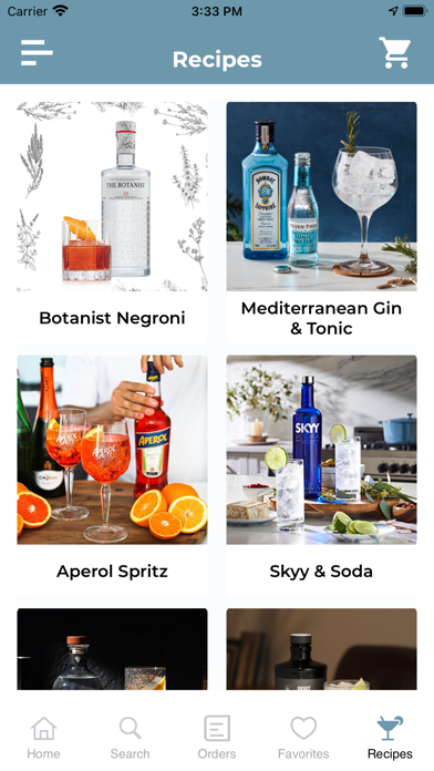 Cellar Door Wine & Spirits Screenshot