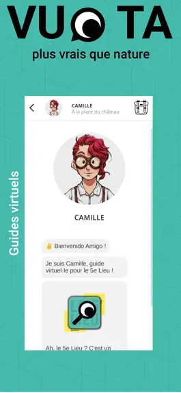 Game screenshot TAVU - Agence de guide virtuel apk