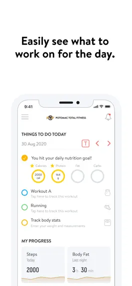Game screenshot Potomac Total Fitness apk
