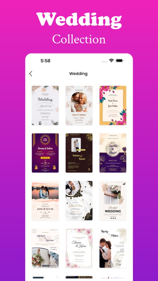 #4. Invitation Maker - Card Maker (iOS) 由: Jayeshkumar Sutriya