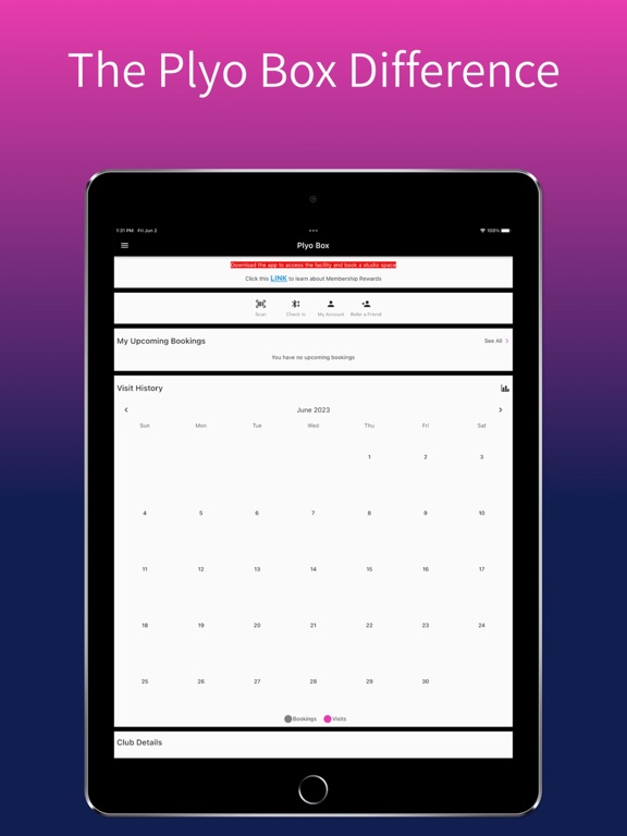 Plyo Box iPad screenshot 3 - Health & Fitness app