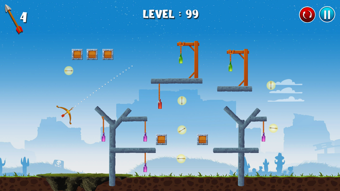 Bottle Shooting Games