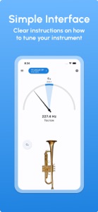 Trumpet Tuner - LikeTones screenshot #2 for iPhone