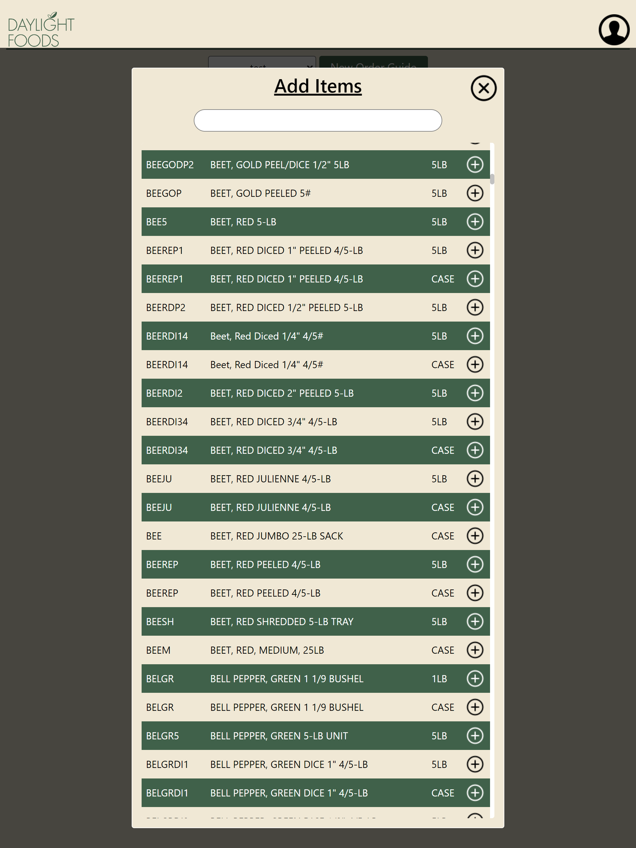 Daylight Foods Mobile Ordering screenshot 19