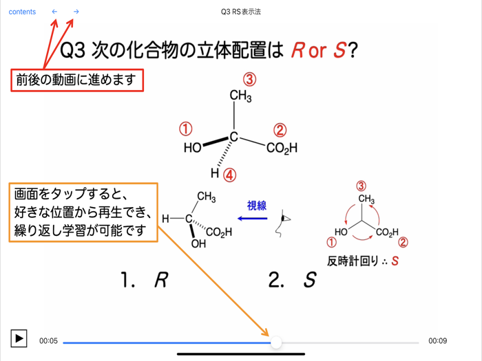 有機化学 基本の立体化学