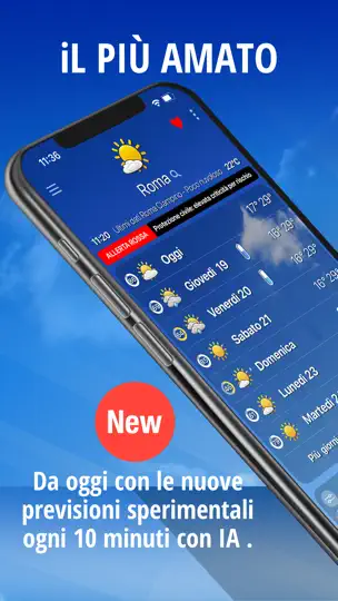 Meteo Plus - By ILMeteo.it iPhone-skjermbilde 1