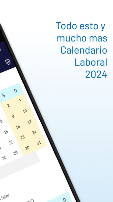 Calendario Laboral 2024 España Screenshot