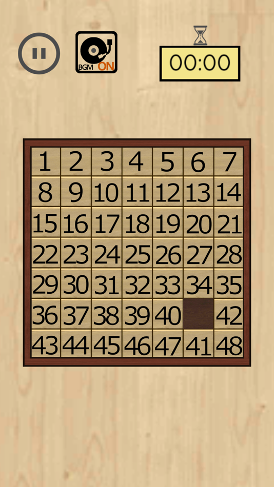 #3. Sliding Number Puzzle Lite (iOS) Podle: Mai Ukita