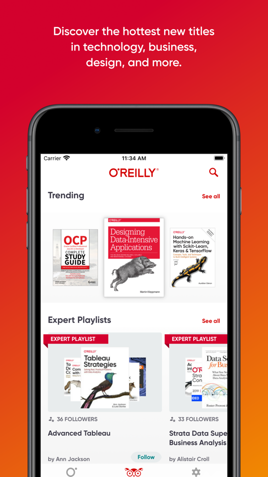 #1. O'Reilly (iOS) 由: O'Reilly Media, Inc.
