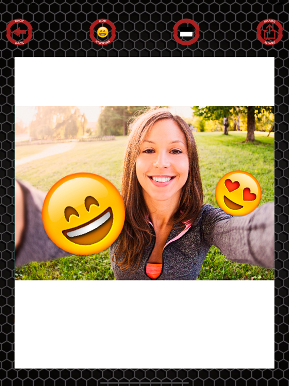 Screenshot #4 pour Autocollants emoji aux photos