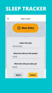 sleep tracker app iphone screenshot 1