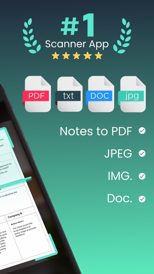 #2. PDF Scanner Converter & Viewer (iOS) 由: ZipoApps