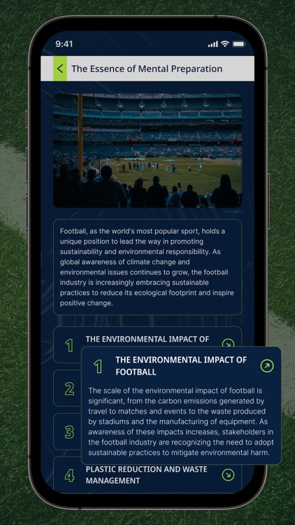 Football: Trending Workout App