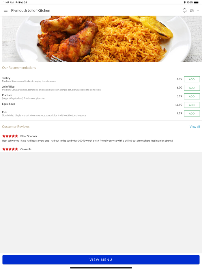 Plymouth Jollof Kitchen