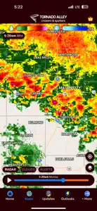 Tornado Alley Weather Center screenshot #2 for iPhone