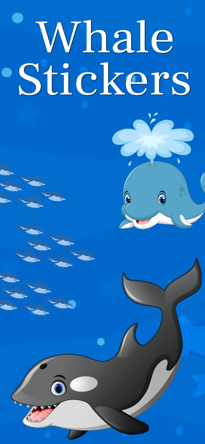 Whale Stickers