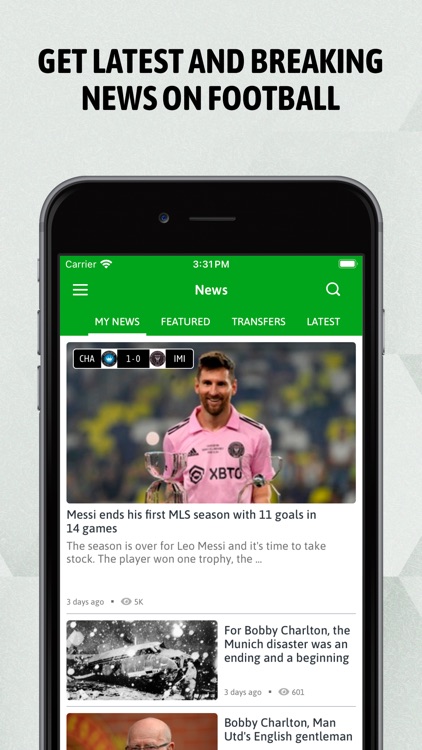 BeSoccer - Soccer Livescores screenshot-3