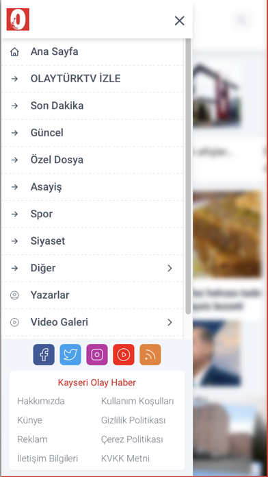 Kayseri Olay Haber Screenshot
