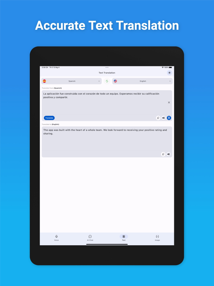 Voice Translator and AI Chat 