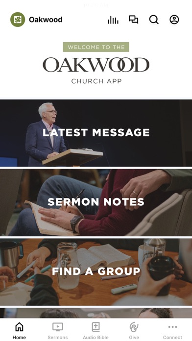 Oakwood Church New Braunfels Screenshot