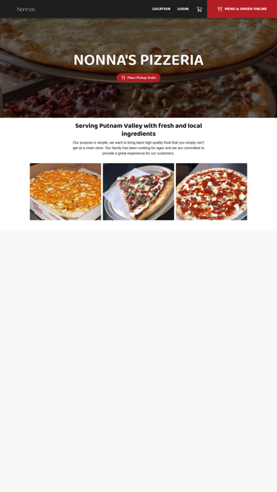 Nonna's Pizzeria Screenshot