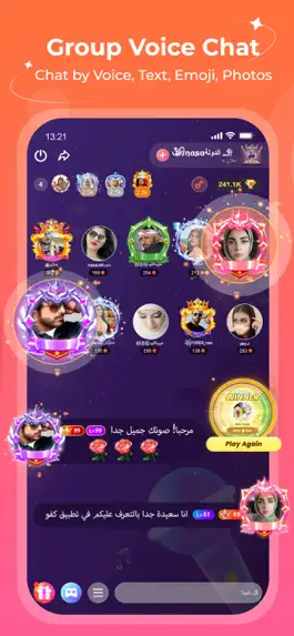 Game screenshot Kafu - Group Voice Chat Rooms apk