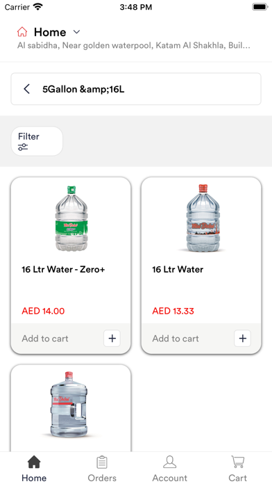 Mai Dubai – Water Delivery Screenshot