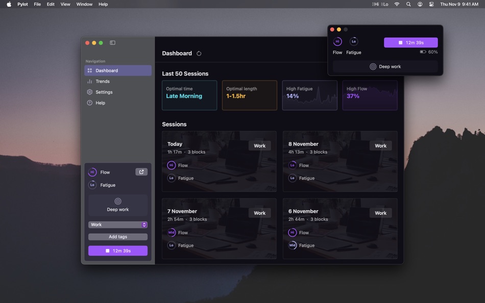 #1. Pylot - productivity wearable (macOS) 由: Pylot Limited