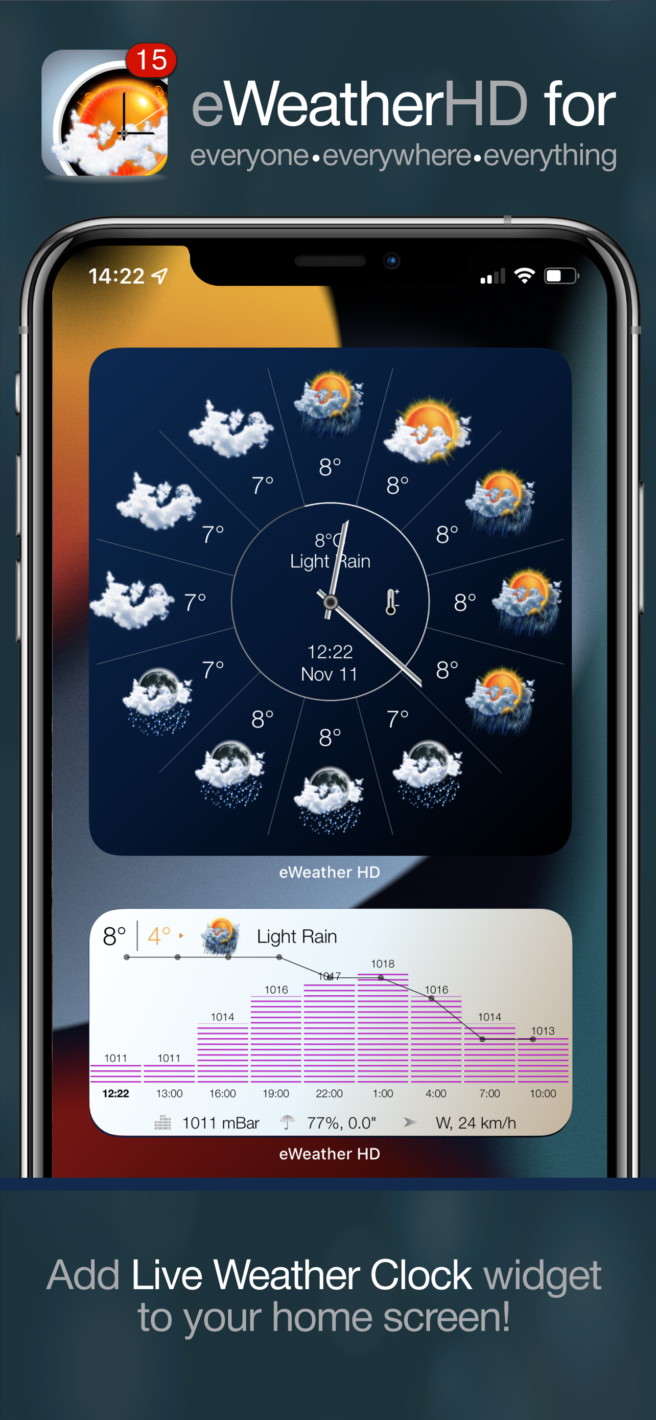 eWeather HD - Weather & Alerts