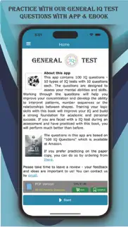 general iq test pro iphone screenshot 1