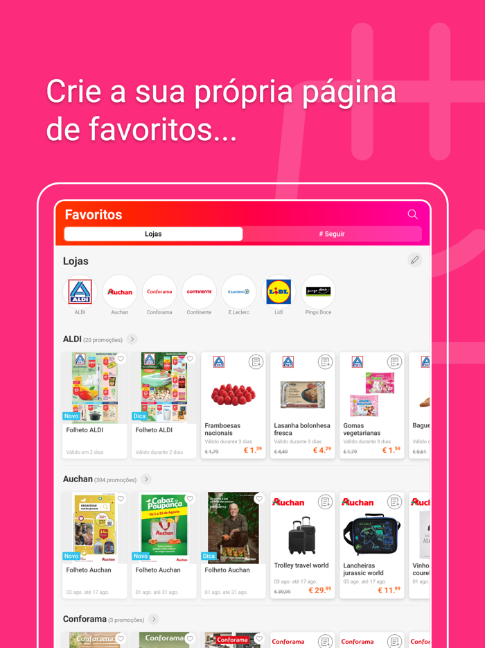 Folhetos Promocionais Portugal