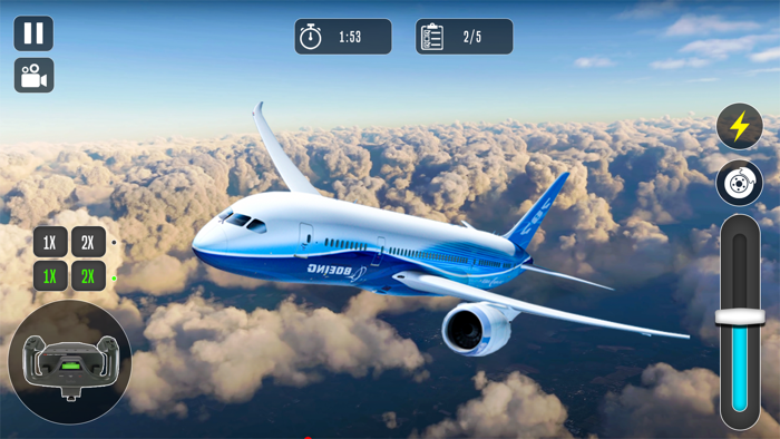 Airplane Pilot Flight Sim Game