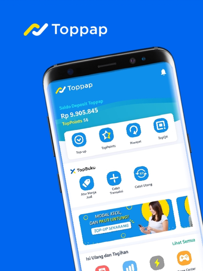 Toppap Pulsa PPOB and Catatan