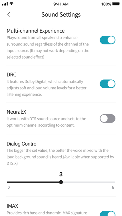 LG Soundbar Screenshot
