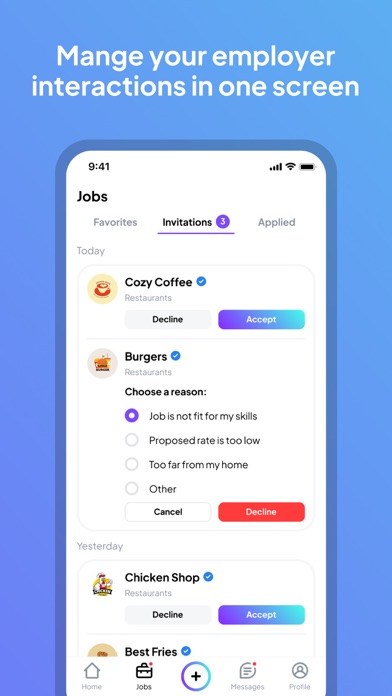 KARIZMA Jobs Screenshot